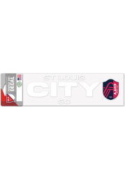 St Louis City SC 3x10 Auto Strip - Red