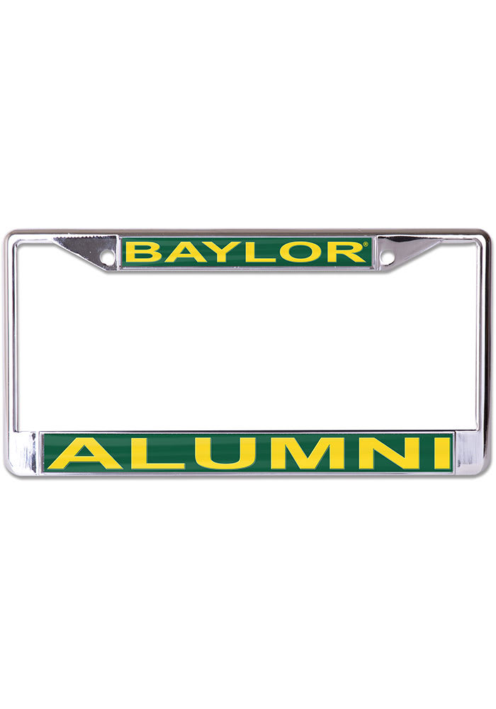 Baylor Bears Alumni Inlaid License Frame