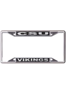 Cleveland State Vikings Black and Silver License Frame