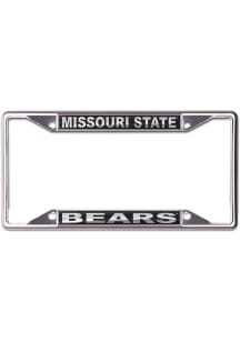 Missouri State Bears Black and Silver License Frame