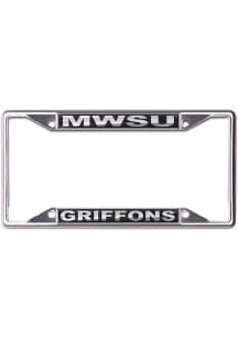 Missouri Western Griffons Black and Silver License Frame