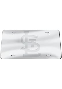 St Louis Cardinals Frosted Car Accessory License Plate
