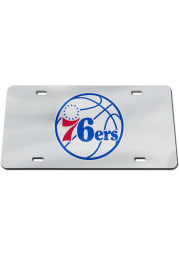 Philadelphia 76ers Glitter Car Accessory License Plate