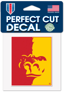Pitt State Gorillas 4X4 Color Auto Decal - Green