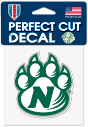 Northwest Missouri State Bearcats 4X4 Color Auto Decal - Red