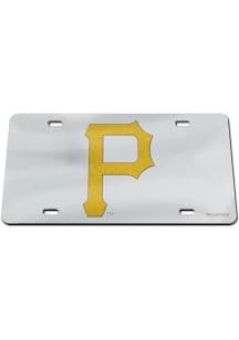 Pittsburgh Pirates Glitter Logo Car Accessory License Plate