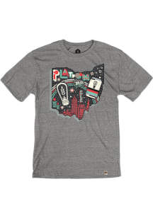 Platform Beer Co. Heather Grey Street Art Short Sleeve T-Shirt