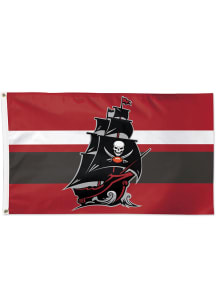 Tampa Bay Buccaneers 3x5 Ship Black Silk Screen Grommet Flag