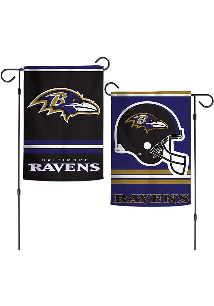 : Baltimore Ravens Double Sided Garden Flag : Sports