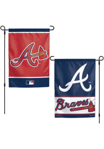 Atlanta Braves 2 Sided Team Logo Garden Flag