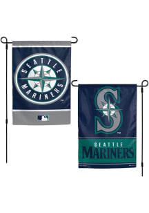 Seattle Mariners 2 Sided Team Logo Garden Flag