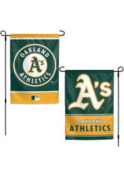 Oakland Athletics 2 Sided Team Logo Garden Flag