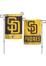 San Diego Padres 2 Sided Team Logo Garden Flag