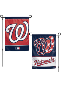 Washington Nationals 2 Sided Team Logo Garden Flag