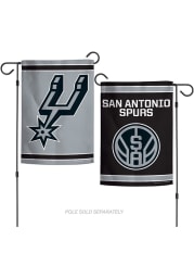 San Antonio Spurs 2 Sided Team Logo Garden Flag