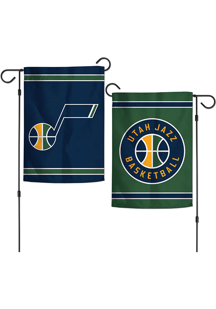 Utah Jazz 2 Sided Team Logo Garden Flag