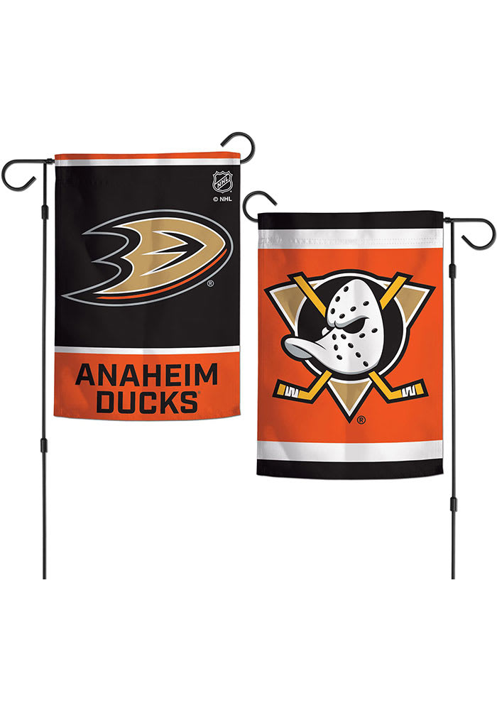 Anaheim Ducks 2 Sided Team Logo Garden Flag
