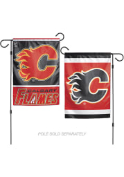 Calgary Flames 2 Sided Team Logo Garden Flag
