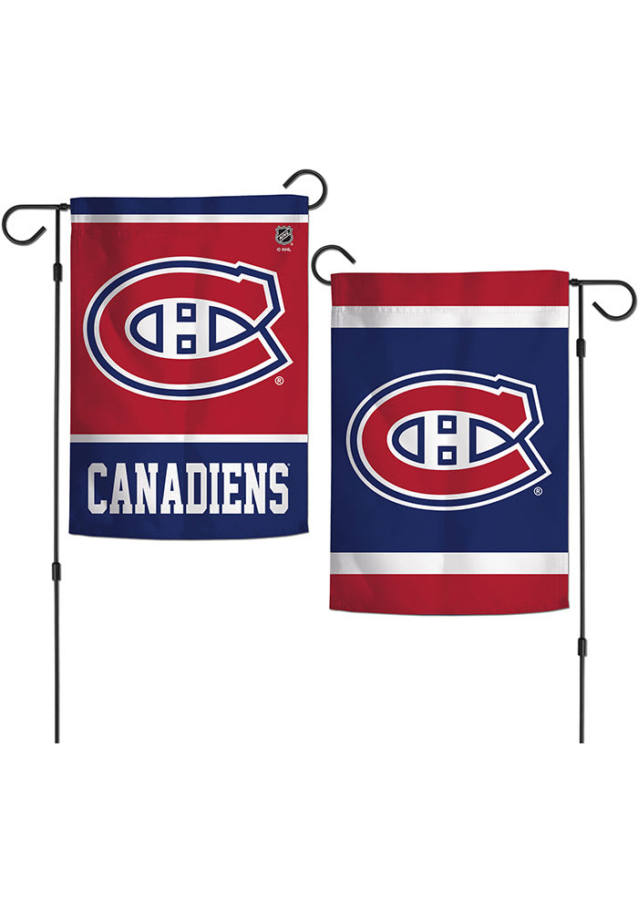 Montreal Canadiens 2 Sided Team Logo Garden Flag