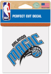Orlando Magic 4x4 inch Auto Decal - Blue