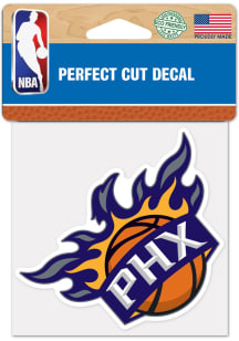 Phoenix Suns 4x4 inch Auto Decal - Purple