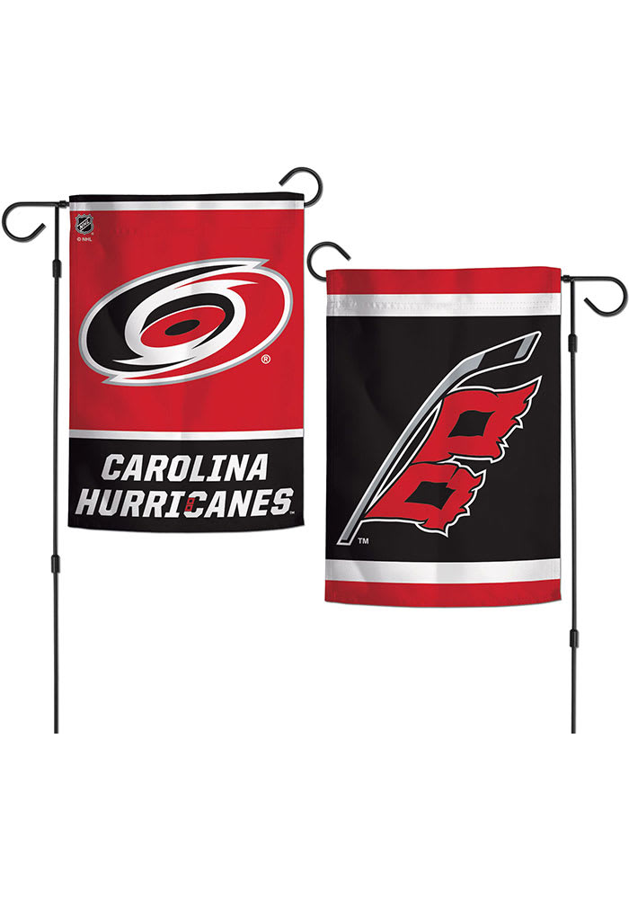 Carolina Hurricanes 2 Sided Team Logo Garden Flag