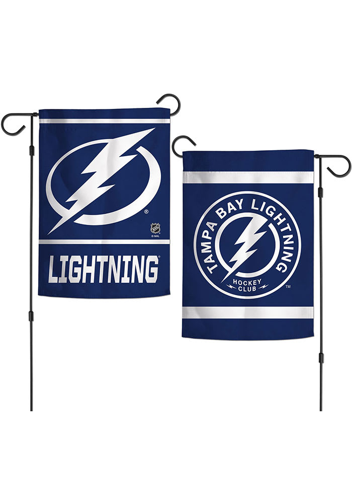 Tampa Bay Lightning 2 Sided Team Logo Garden Flag