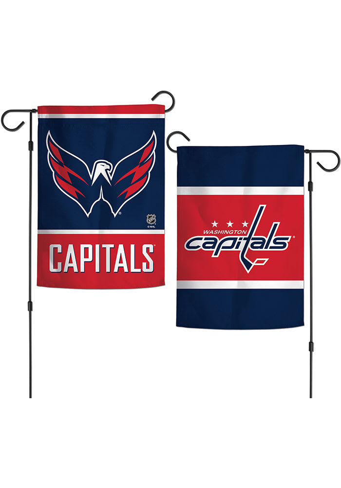 Washington Capitals 2 Sided Team Logo Garden Flag