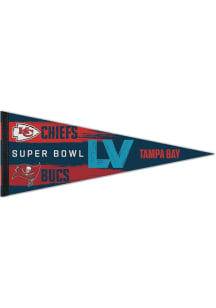 Kansas City Chiefs Super Bowl LV Dueling Pennant