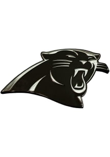 Carolina Panthers Chrome Car Emblem - Silver