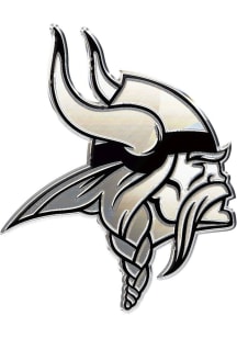 Minnesota Vikings Chrome Car Emblem - Silver