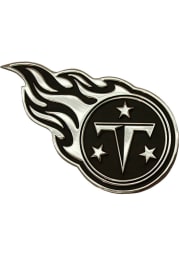 Tennessee Titans Chrome Car Emblem - Silver