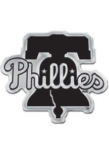 Philadelphia Phillies Chrome Car Emblem - Silver