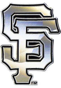 San Francisco Giants Chrome Car Emblem - Silver