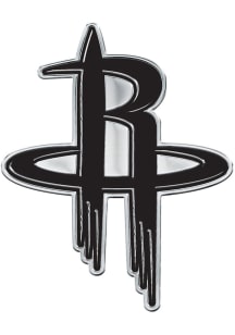Houston Rockets Chrome Car Emblem - Silver