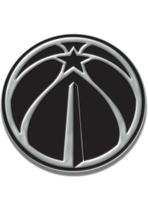 Washington Wizards Chrome Car Emblem - Silver