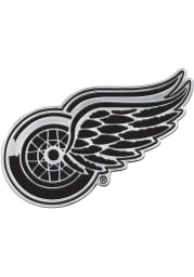 Detroit Red Wings Chrome Car Emblem - Silver