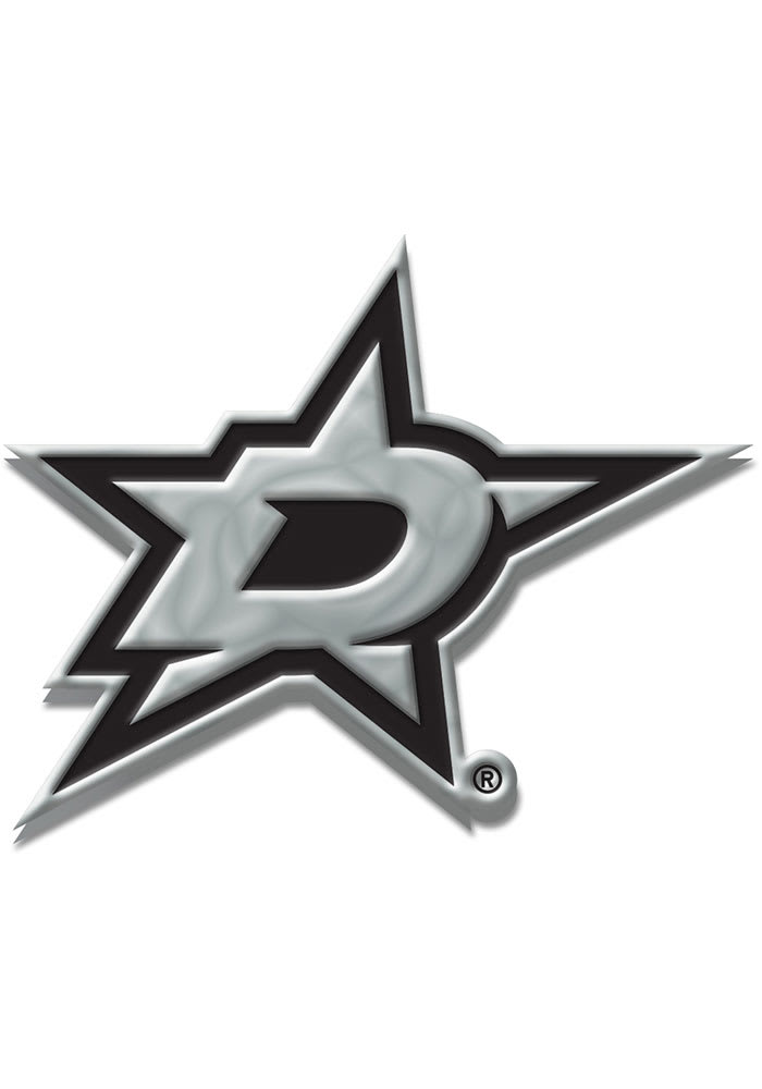 Dallas Stars Chrome Car Emblem - SILVER