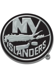 New York Islanders Chrome Car Emblem - Silver