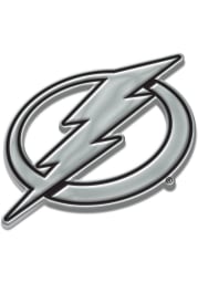 Tampa Bay Lightning Chrome Car Emblem - Silver