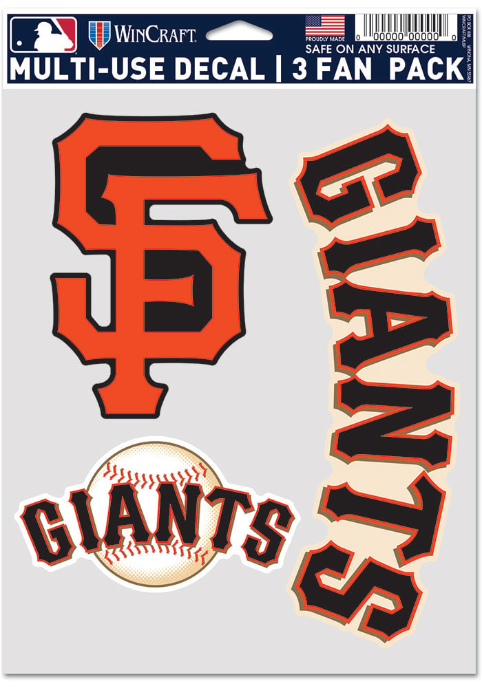 San Francisco Giants WinCraft Team Chrome Car Emblem