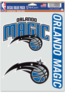 Orlando Magic Triple Pack Auto Decal - Blue
