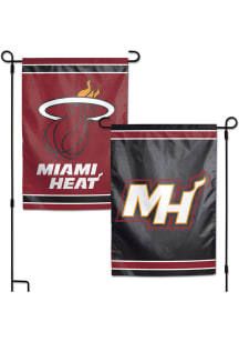 Miami Heat 2 Sided Team Logo Garden Flag