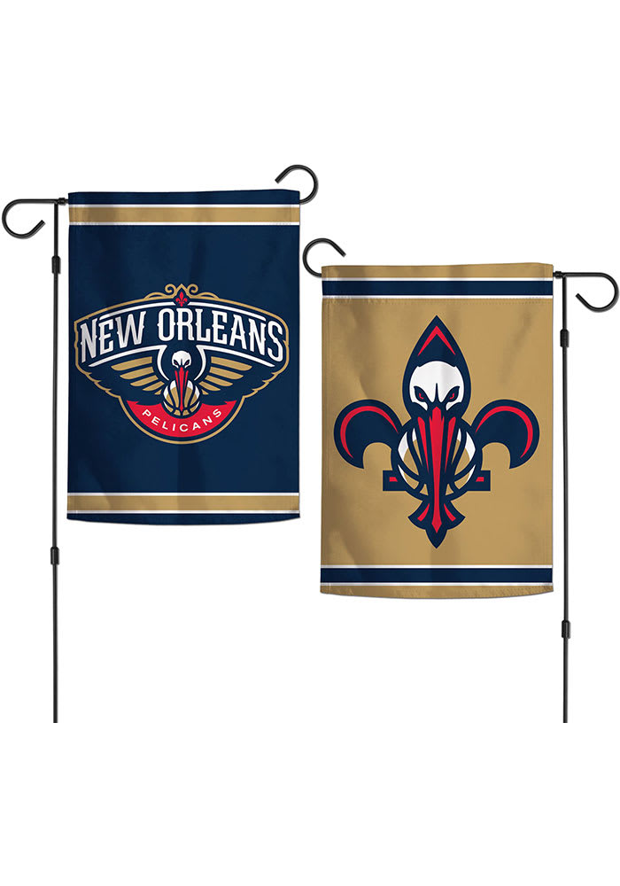 New Orleans Pelicans 2 Sided Team Logo Garden Flag