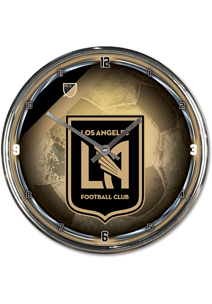 Los Angeles FC Chrome Wall Clock