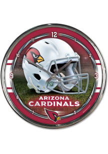 Arizona Cardinals Chrome Wall Clock