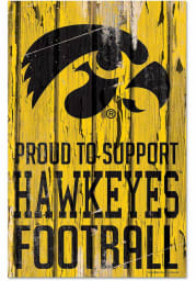 Iowa Hawkeyes Proud to Support Sign