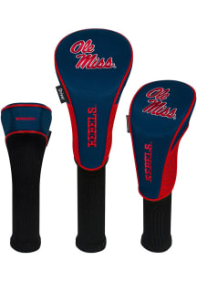 Ole Miss Rebels 3 Pack Golf Headcover