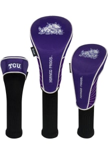 TCU Horned Frogs 3 Pack Golf Headcover
