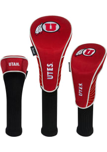 Utah Utes 3 Pack Golf Headcover